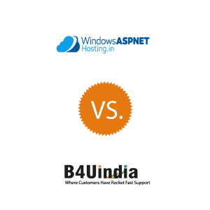 WindowsASPNETHosting.in VS B4U India Windows Hosting Comparison