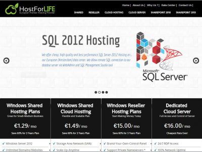 HostForLIFE.eu :: Best and Cheap ASP.NET Hosting #2